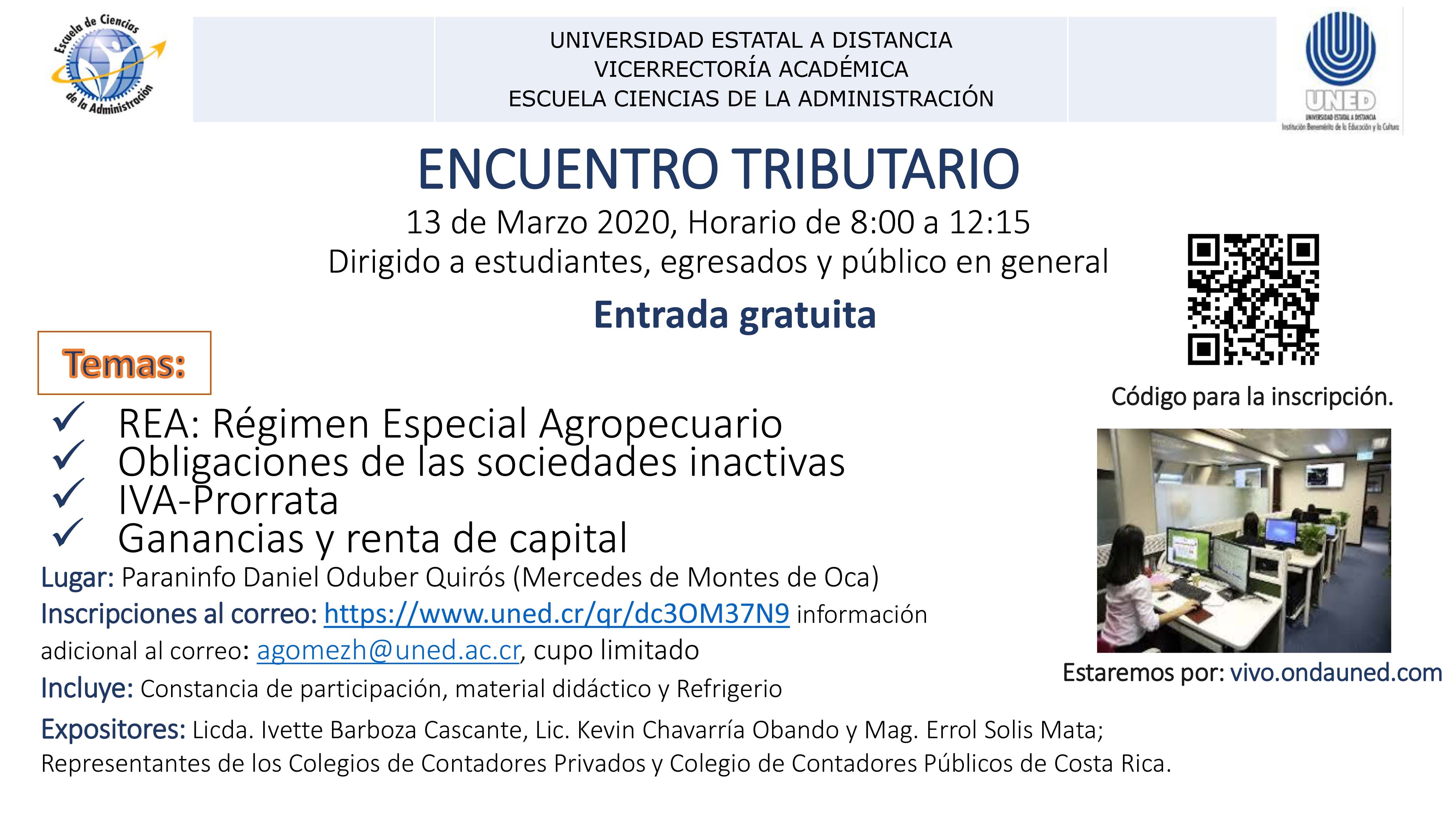 Encuentro tributario UNED 20