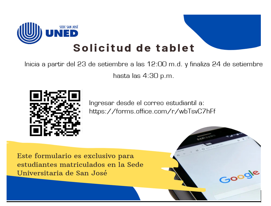 Publicación tablets