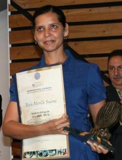 Karla Murillo Suarez, estudiante de Manejo de Recursos Naturales en el Centro Universitario de Talamanca.