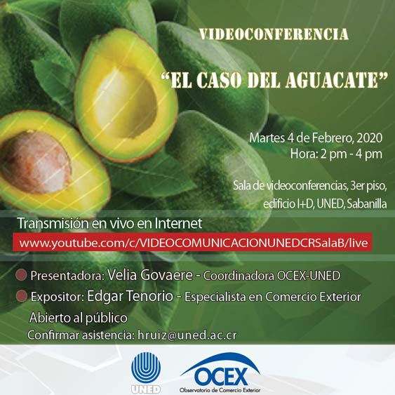 videoconferencia El caso del aguacate