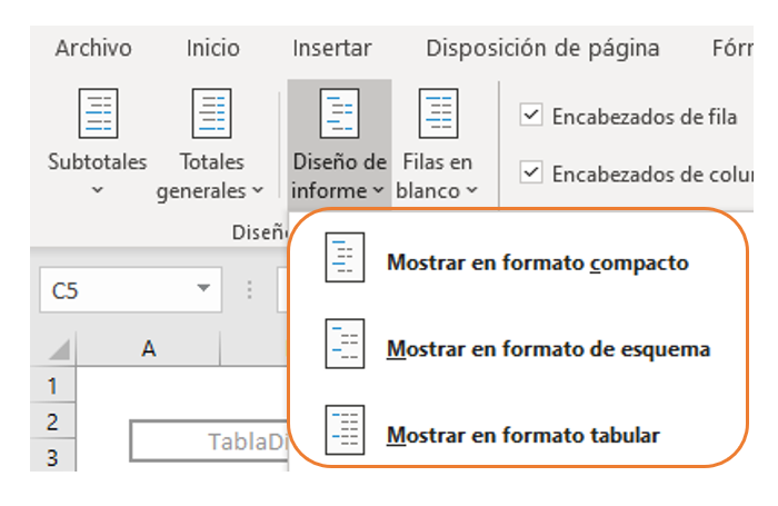 DISEÑO DE INFORME
