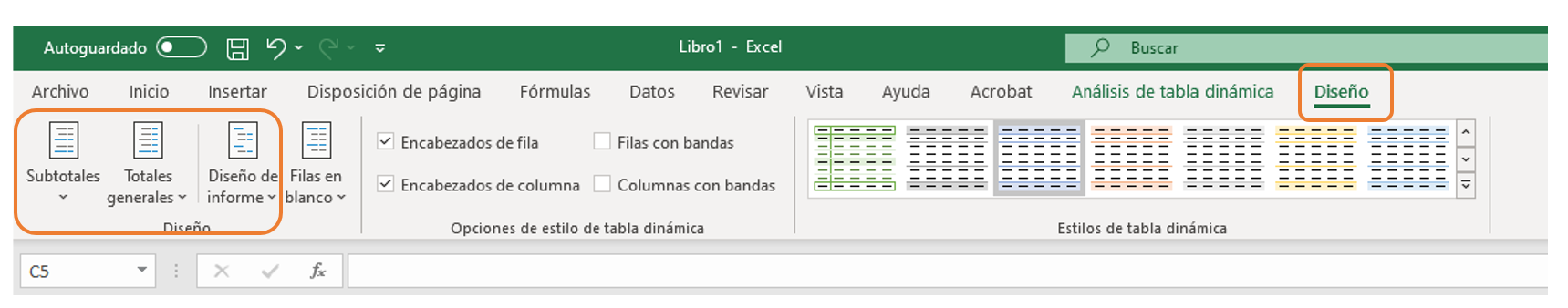 Menu diseño