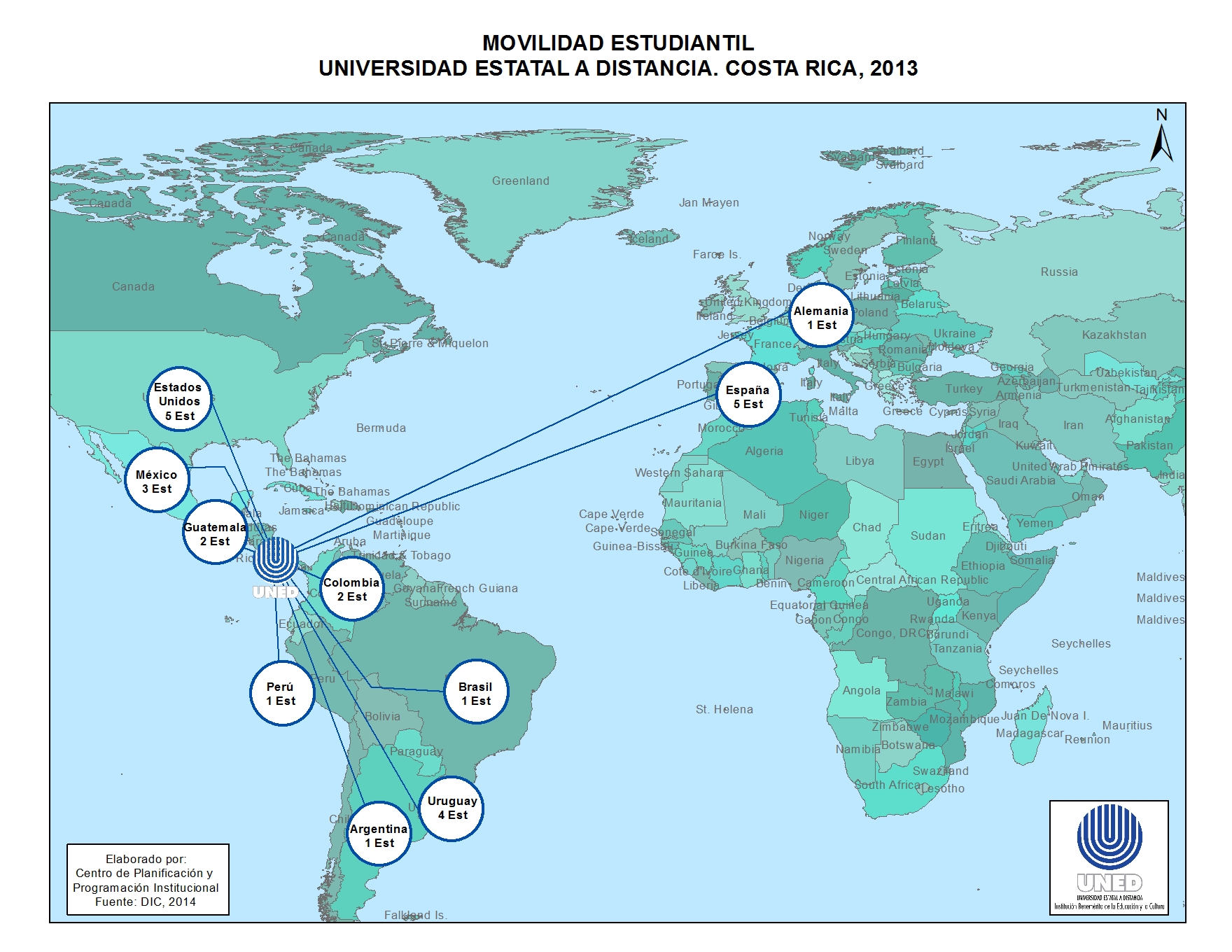 Movilidad estudiantil UNED 2013 version 2