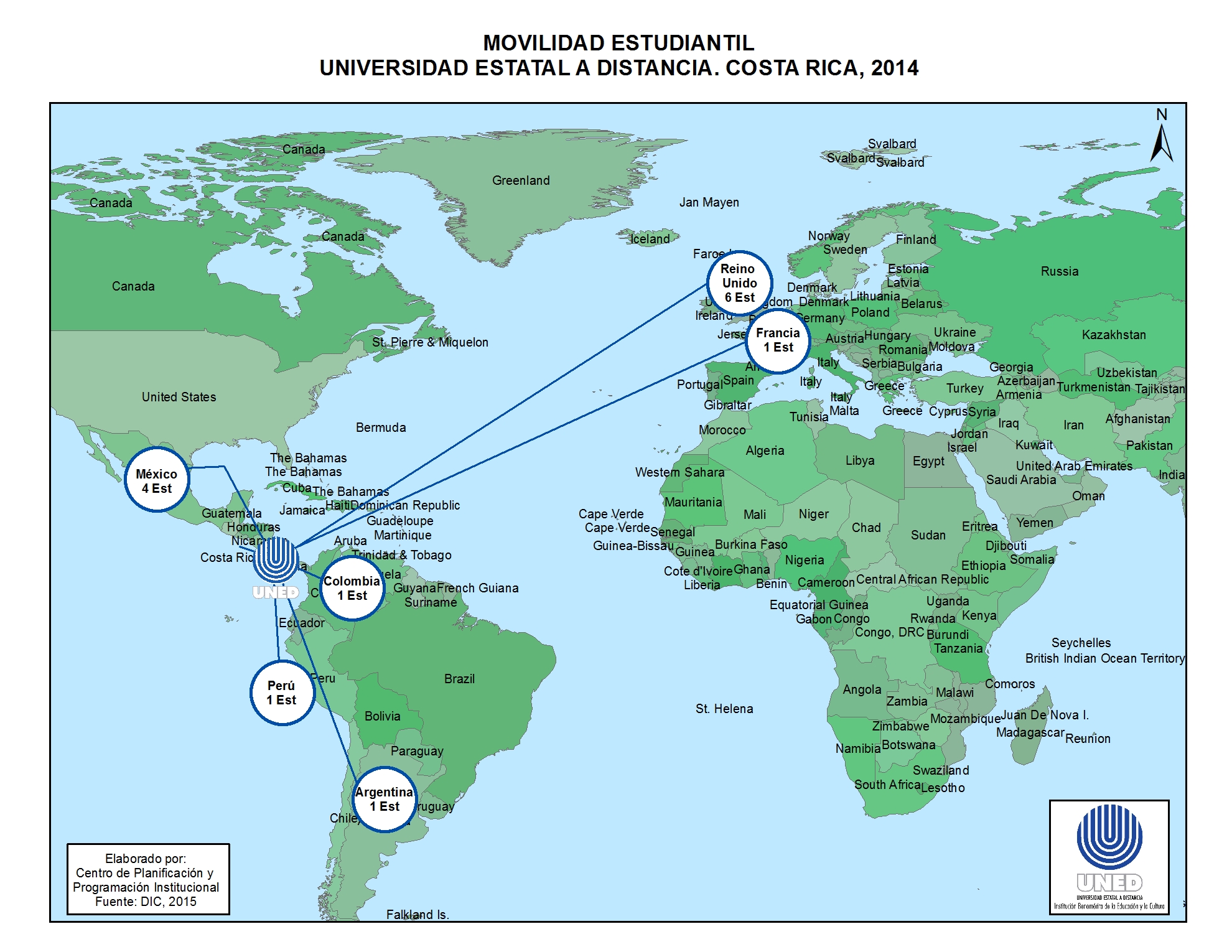 Movilidad estudiantil UNED 2014