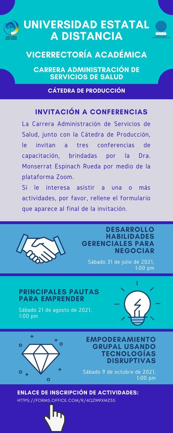 Invitación a conferencia